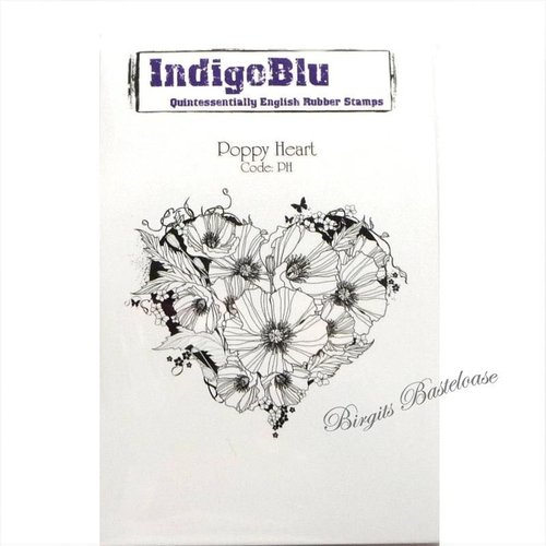 IndigoBlu Stempel Herz "Poppy Heart" 271243
