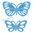 CreaTables Stanzschablone Tiny's Schmetterlinge 2 LR0357
