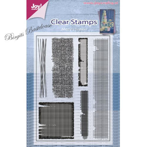 JoyCrafts Clear Stamps Mery's linnen 0366