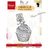 Marianne Design Doodle Clear Stamp Cupcake Muffin EWS2219