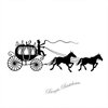 Lavinia Clear Stamps Horse and Carriage LAV146