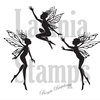Lavinia Clear Stamps Three dancing fairies LAV136a
