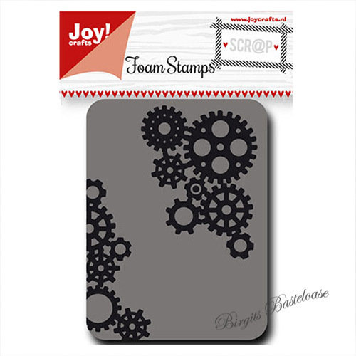 JoyCrafts Foam Stamp Zahnräder 6410/0448