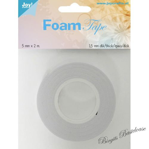 Foam Tape 3D Klebeband 5 mm x 2 m x 1,5 mm stark 0025