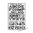 Stamperia Stempel Alphabet Zahlen WTKCC132