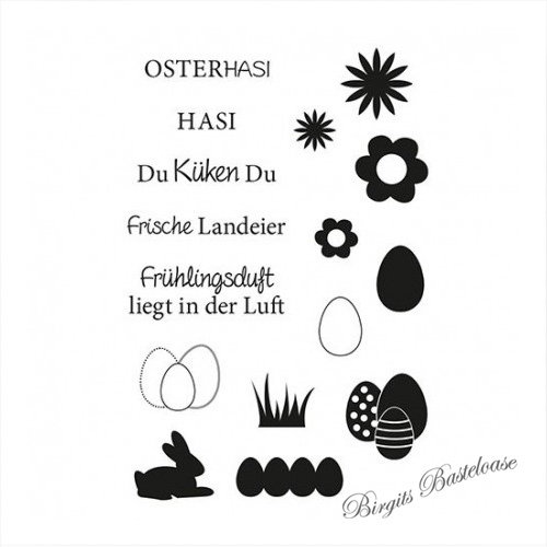 Efco Clear Stamps Ostern 3 - 4511149