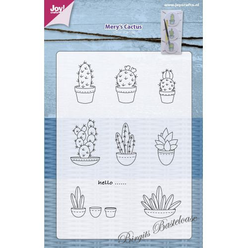 JoyCrafts Clear Stamps Kaktus, Mery's Cactus 6410/0403