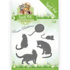Amy Design Stanzschablone Katze, Sweet Pet Cats ADD10118