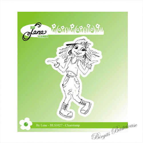 By Lene Clear Stamp Girl 3 - BLS1027