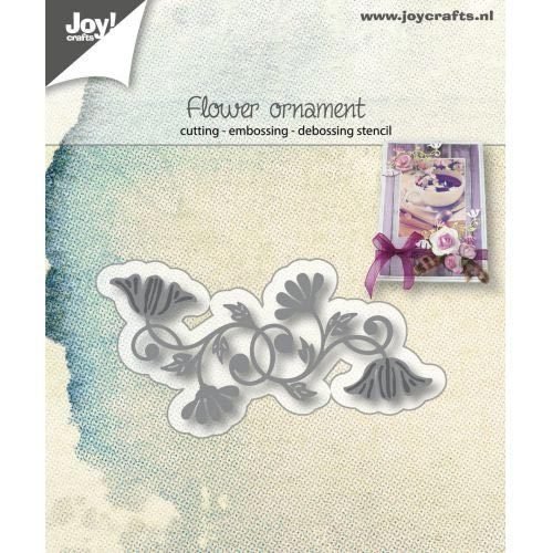 JoyCrafts Stanzschablone Blumen Ornament 6002/1047