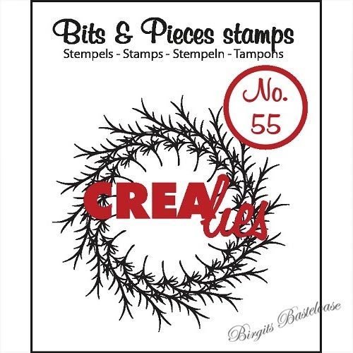 Crealies Clear Stamp Bits&Pieces no. 55 Kranz CLBP55