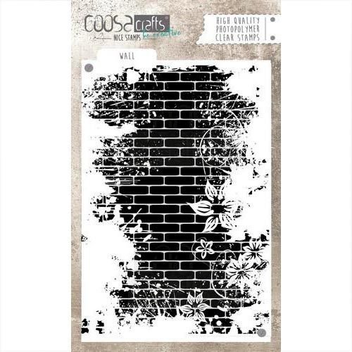 COOSA Crafts Clear Stamps A6 Wall coc-040
