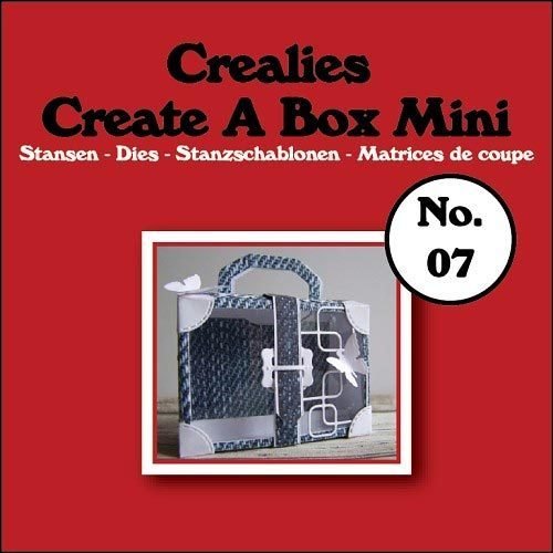 Crealies Stanzschablone Create a Box Mini Koffer CCABM07