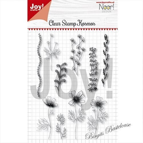 JoyCrafts Clear Stamps zarte Pflanzen u. Blumen 6410/0499