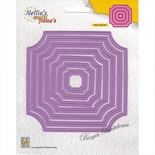 Nellie`s Stanzschablone Stiched cornerless squares MFD130