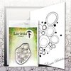 Lavinia Stamps Blue Orbs LAV583