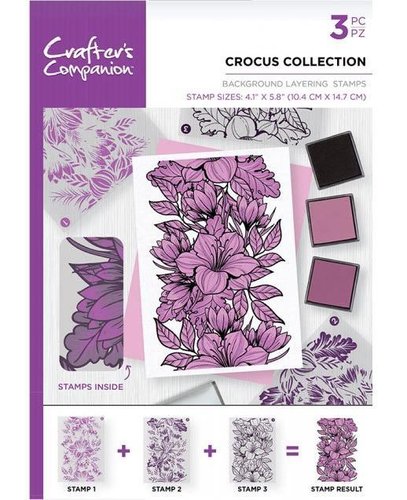 Crafters Companion Clear Stamps Blumen Crocus ST-CA-BKCRO