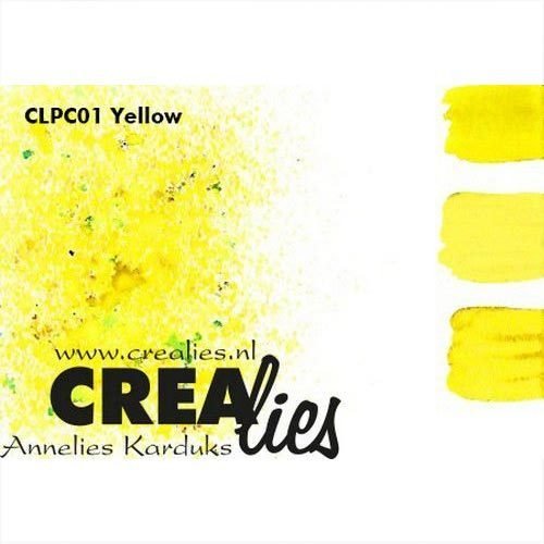Crealies Pigment Colorzz Pulver - Gelb CLPC01