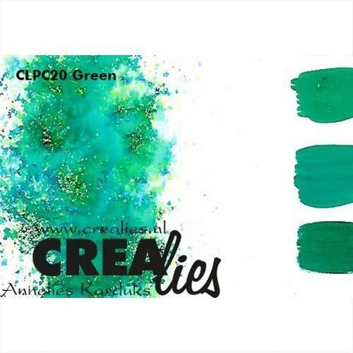 Crealies Pigment Colorzz Pulver - Grün CLPC20