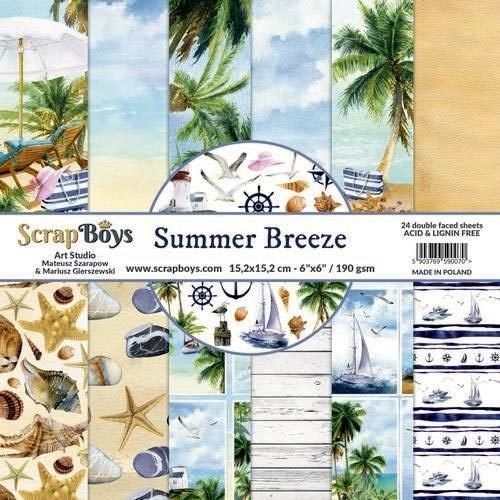 ScrapBoys Design Papier Summer Breeze 15x15 Paperpad 0032