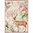 Stamperia Decoupage Rice Paper A4 Christmas Deer DFSA4474