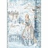 Stamperia Decoupage Rice Paper A4 Fairy in the Snow DFSA4489