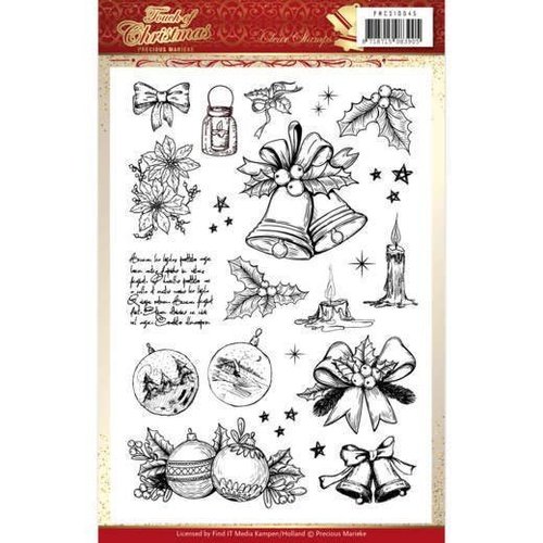 Precious Marieke Clear Stamps Touch of Christmas PMCS10045