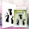 Lavinia Stamps Wild Hares Set Large LAV608