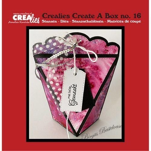 Crealies Create A Box 16 Stanzschablone Taschen-Box CCAB16