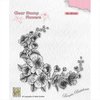 Nellie's Clear Stamp Flowers - Blütenecke FLO031