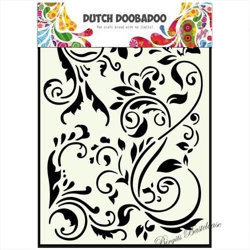 Dutch Doobadoo Mask Art stencil A5 swirls 470.715.047