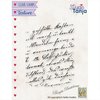 Nellie's Clear Stamp Textur - Schrift, Text TXCS021