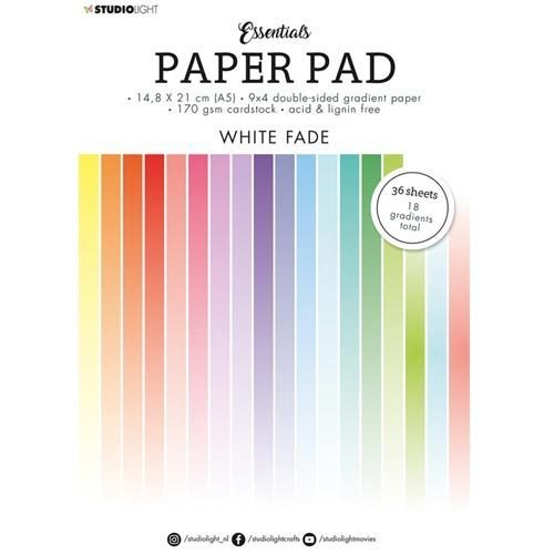 Studio Light Paper pad 14,8 x 21 cm White Fade SL-ES-PP21