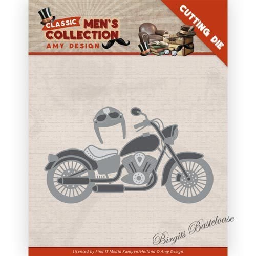 Amy Design Stanzschablone Motorrad, Motorcycle ADD10265