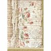 Stamperia Decoupage Rice Paper A4 Roses & Music DFSA4486