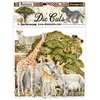 Stamperia Die Cuts - Giraffe, Löwe, Savana DFLDC58