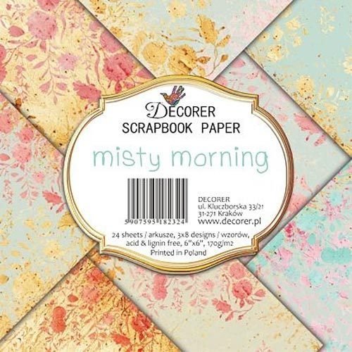 Decorer Paper Pack Misty Morning 15 x 15 cm C29-232