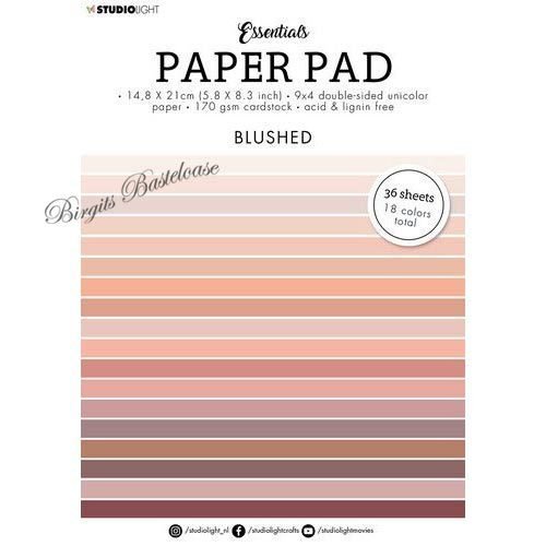 Studio Light Paper pad 14,8 x 21 cm Blushed SL-ES-PP52