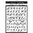 Stamperia Mask Stencil 20x25 cm Alphabet KSTD060