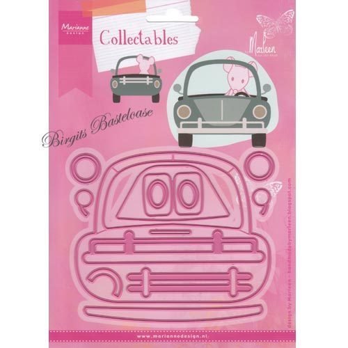 Collectables Stanzschablone Auto by Marleen COL1515
