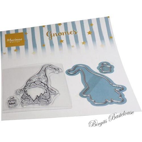 Marianne Design Clear Stamp & Die Wichtel & Laterne CS1106