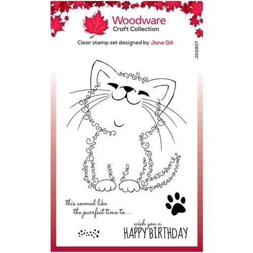 Creative Expressions Clear Stamp Kati The Kitten JGS807
