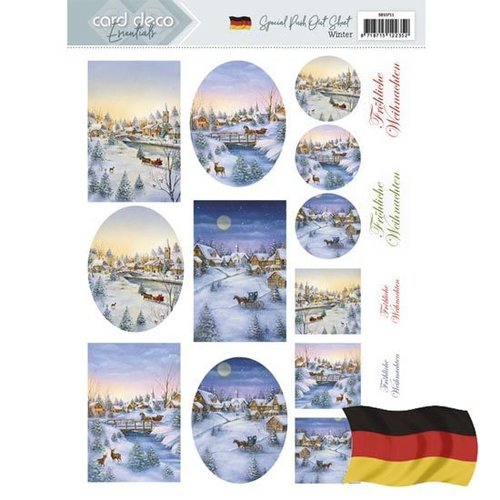 Stanzbogen Card Deco Winter 1 SB10711
