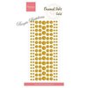 Marianne D Decoration Enamel Dots - Gold Glitter PL4523
