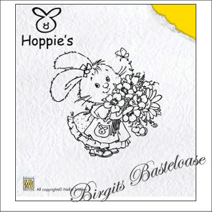 Nellie's Clear Stamp Hoppie's Blumen HOP002