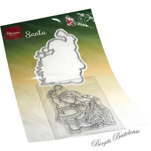 Marianne Design Clear Stamp & Die Hetty‘s Santa HT1669