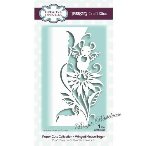 Creative Expressions Winged Mouse Stanzschablone CEDPC1095