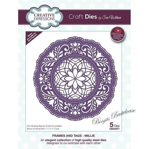 Creative Expressions Frames & Tags Millie Craft Die CED4371