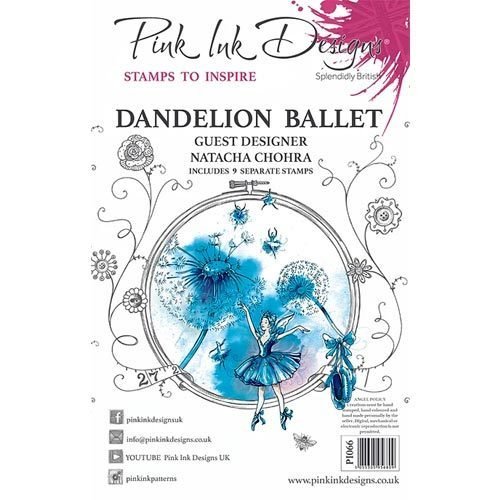 Pink Ink Design Clear Stamps Dandelion ballet PI066