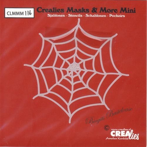 Crealies Mask Stencil Spinnennetz CLMMM116